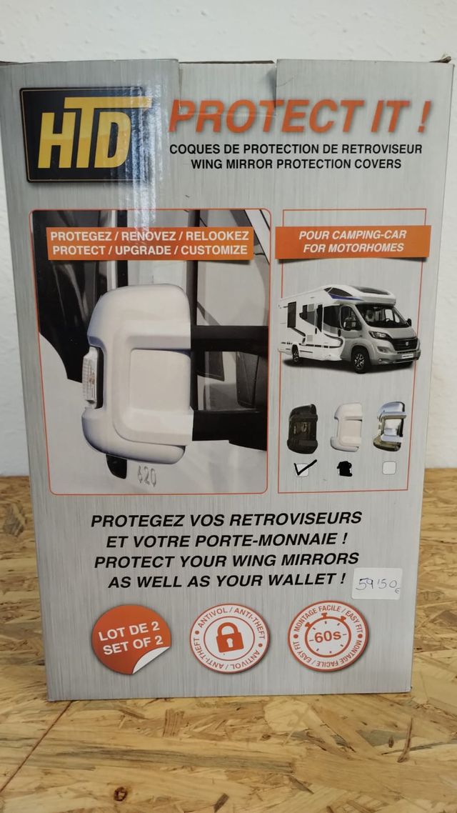 Protectores Retrovisor Autocaravana HTD -negro