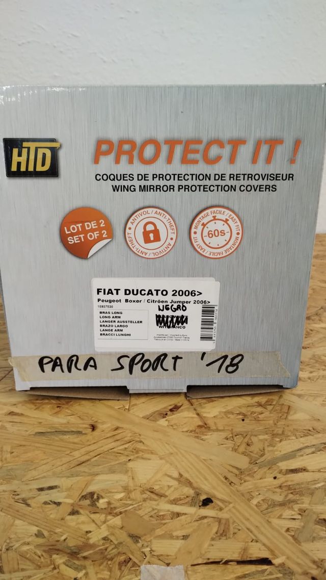 Protectores Retrovisor Autocaravana HTD -negro