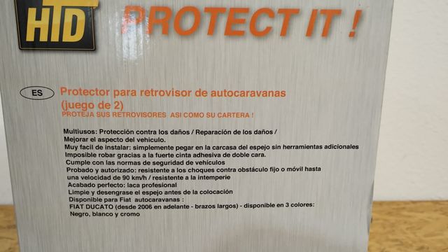 Protectores Retrovisor Autocaravana HTD -negro