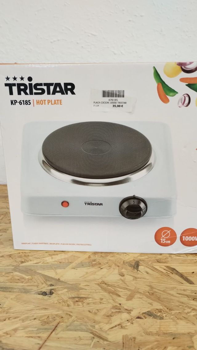 Placa cocción Tristar KP-6185 - 1000W