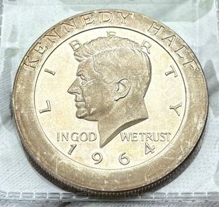 1oz USA 1964 Kennedy Conmemorativa ONZA PLATA 999