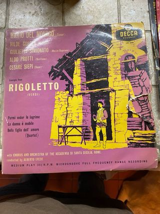 5 dischi 33 giri renata tebaldi