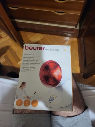 Lámpara infrarrojos Beurer,sin usar esta nueva