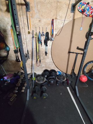 Equipamiento gimnasio usado