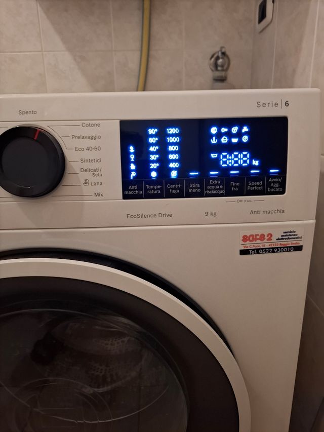 Lavatrice Bosch Serie 6 9kg