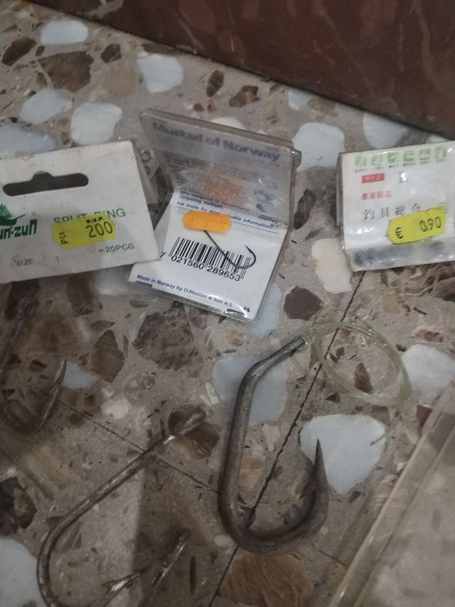 Ami e esca da pesca vintage