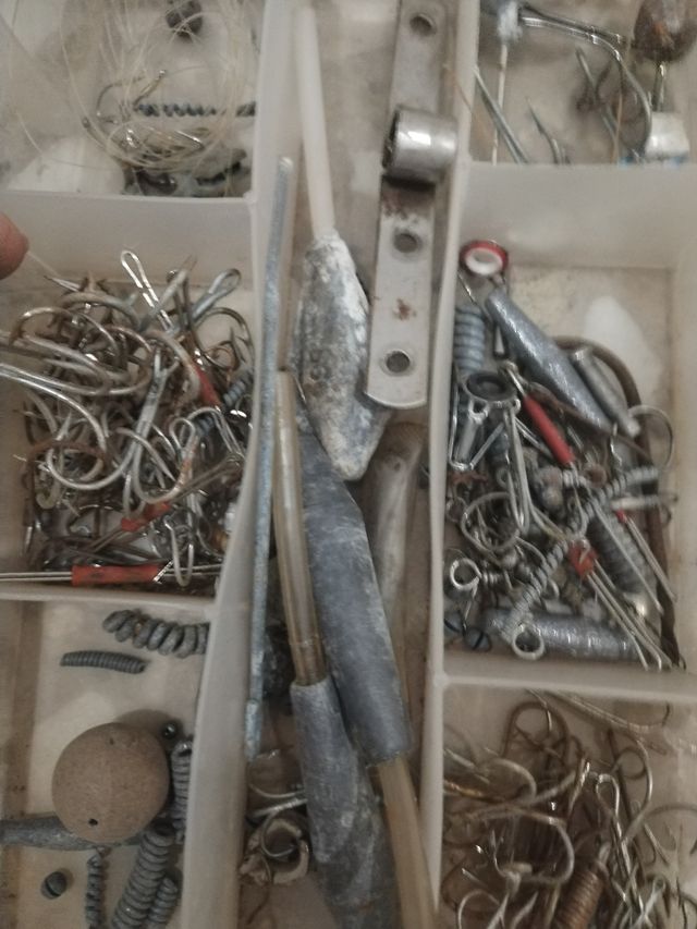 Ami e esca da pesca vintage