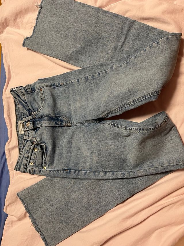 Vaqueros tiro alto - talla 32