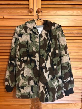 Chaqueta militar borreguito