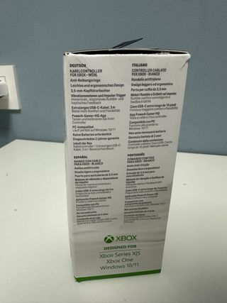 Mando PowerA Xbox Blanco - Con Cable