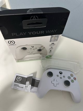 Mando PowerA Xbox Blanco - Con Cable