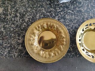 Sottobicchieri Ottone Decorati 100 pezzi 