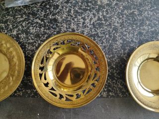 Sottobicchieri Ottone Decorati 100 pezzi 