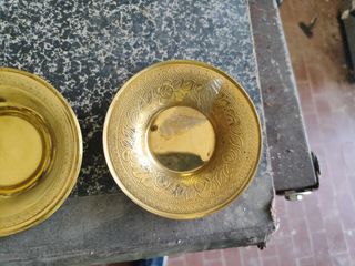 Sottobicchieri Ottone Decorati 100 pezzi 