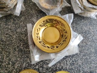 Sottobicchieri Ottone Decorati 100 pezzi 