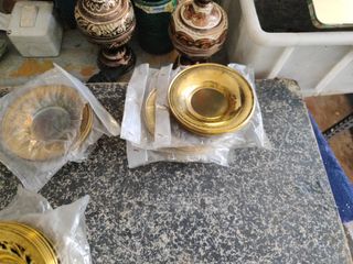 Sottobicchieri Ottone Decorati 100 pezzi 