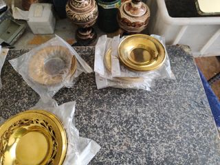 Sottobicchieri Ottone Decorati 100 pezzi 