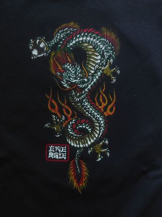 T-shirt Uomo Nero - Drago