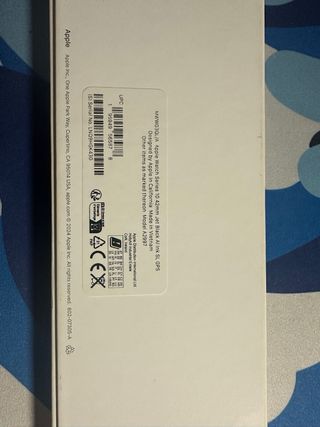 Apple Watch S10 42mm - Correa Negra