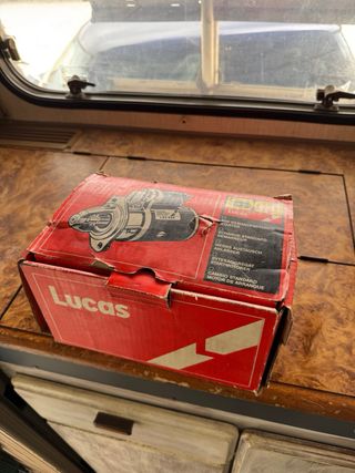Motor de arranque marca Lucas
