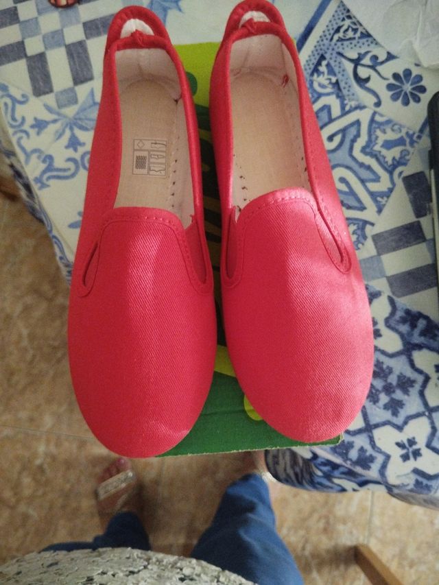 Zapatillas rojas unisex