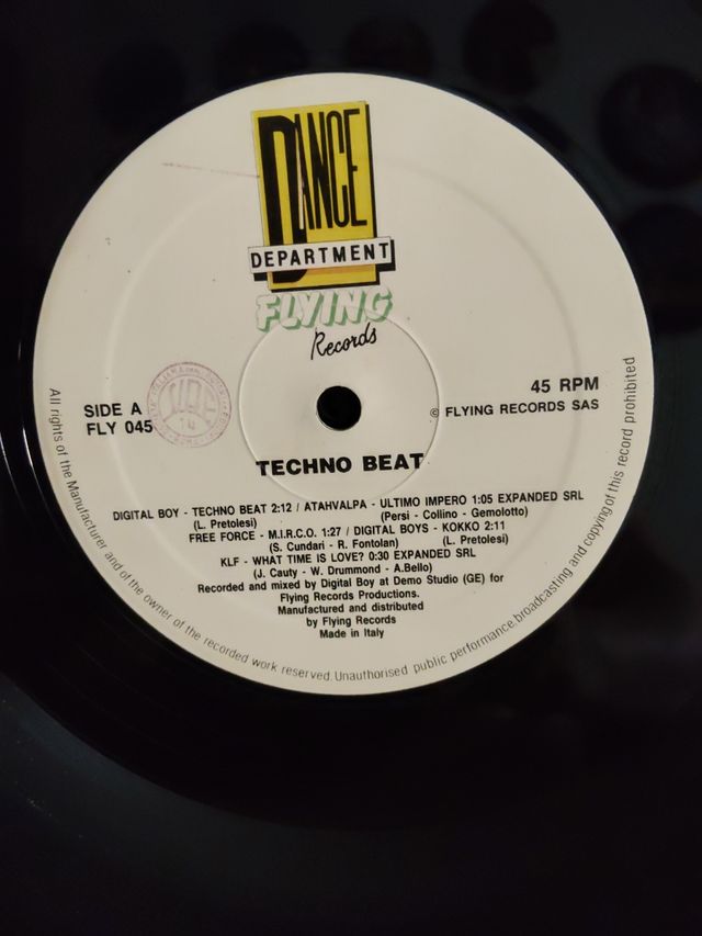 Vinilo Digital Boys - Techno Beat
