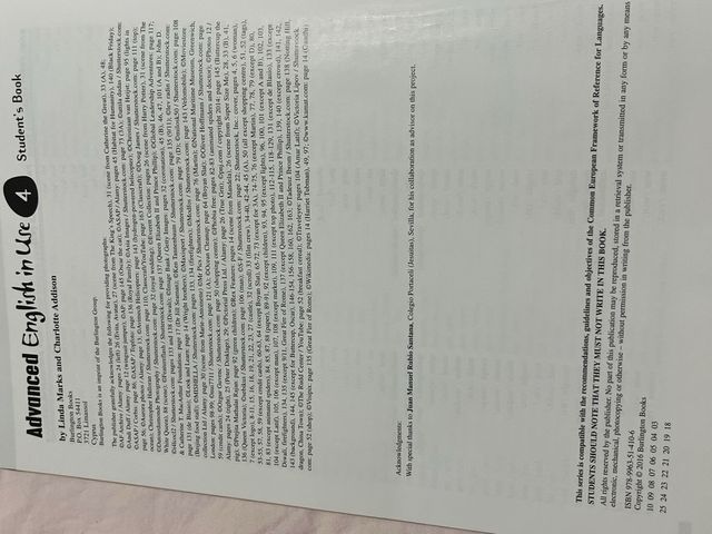 Advanced english in use, 4 ESO, Student's book