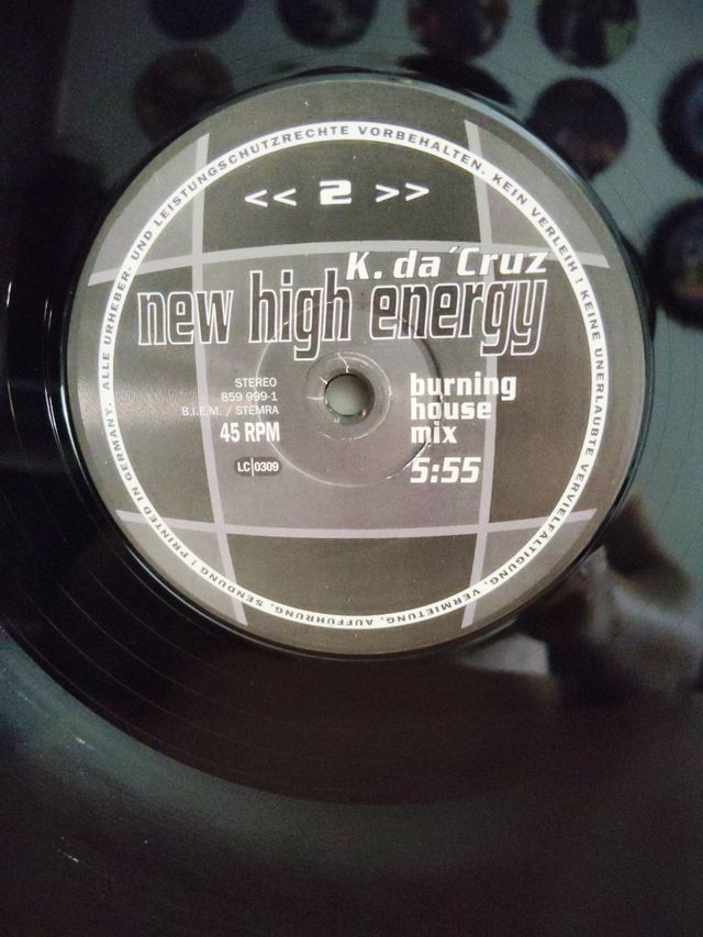 Vinilo K. Da Cruz - New High Energy