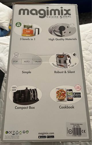 Robot cocina Magimix 5200XL nuevo.