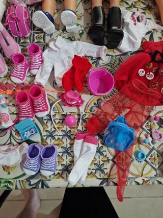 Muñecas Nancy y Lucas + accesorios