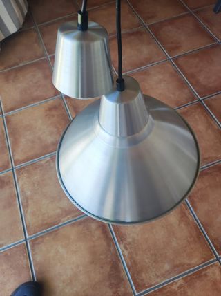 Lámpara Ikea Aluminio tipo industrial