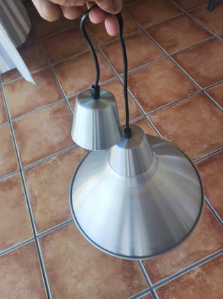 Lámpara Ikea Aluminio tipo industrial