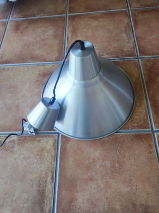 Lámpara Ikea Aluminio tipo industrial