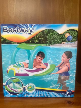 Flotador Bestway infantil con sombrilla
