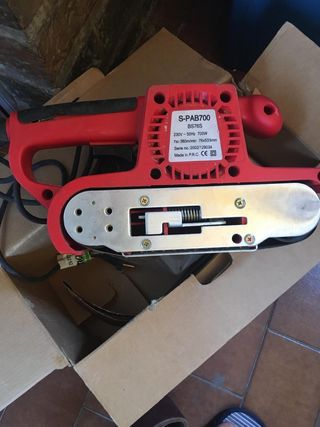 Lijadora de banda S-PAB700 700W