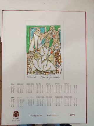 Calendario 1996 - Retouche di Paolo di Sanlorenzo