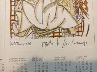 Calendario 1996 - Retouche di Paolo di Sanlorenzo