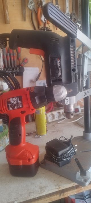 Taladro Black&Decker + Atornillador