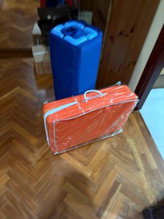 Cuna viaje + colchoneta plegable