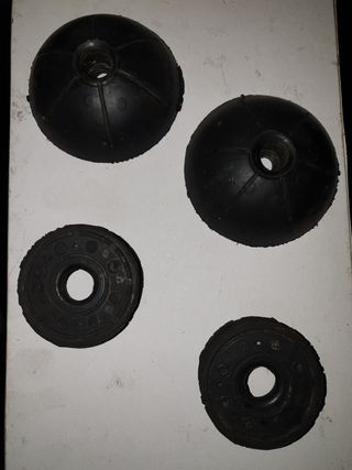 Silentblocks amortiguacion trasera Mercedes T123