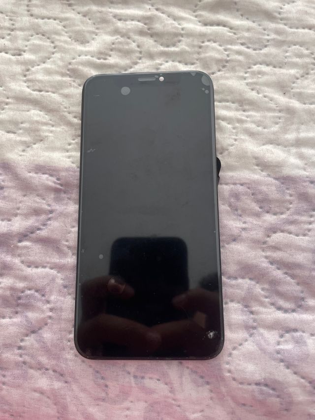 Schermo iPhone X nero