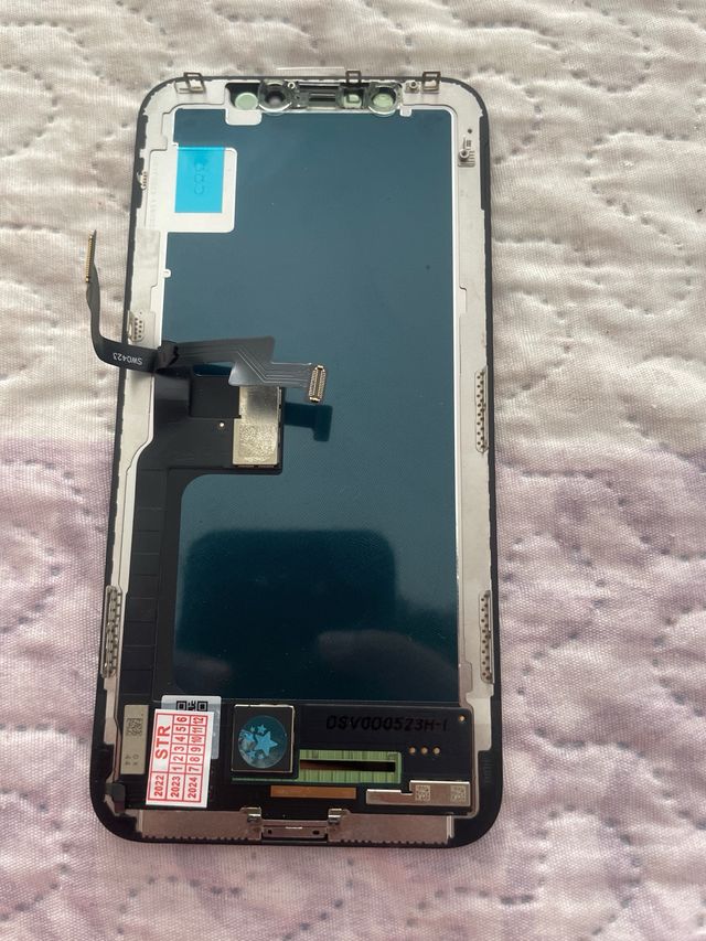 Schermo iPhone X nero