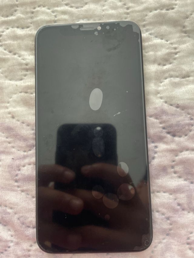 Schermo iPhone X nero
