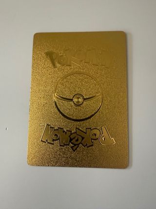 Carta Pokémon Zekrom Dorada