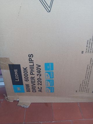 Panel LED Philips 120x60cm 80W