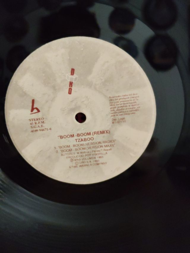 Tza Boo! Boom Boom Remix - Maxi Single