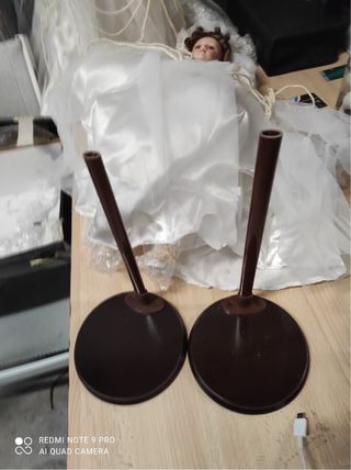 2 Muñecas Porcelana Vestido Novia