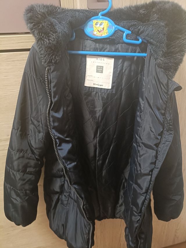 Abrigo niña invierno largo 60 ancho 40 manga 47