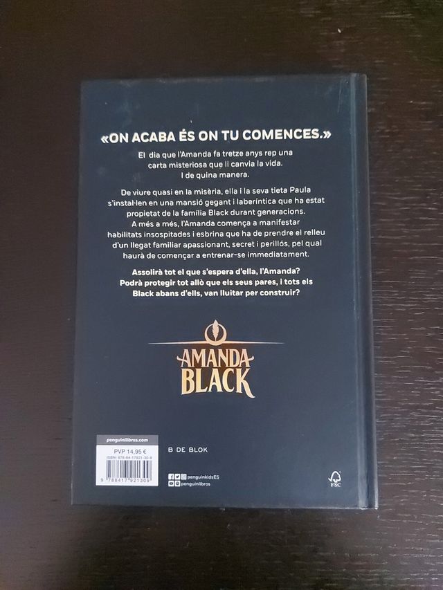 Amanda Black 1 - Una herència perillosa