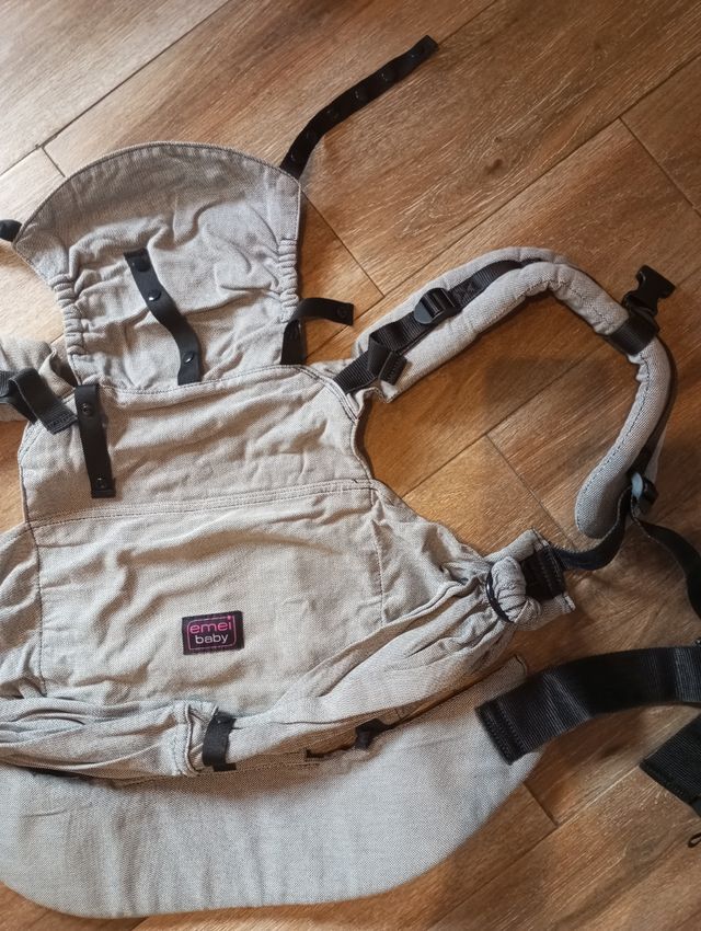 Mochila Ergonómica Emeibaby Gris Baby Carrier Mochila Emeibaby